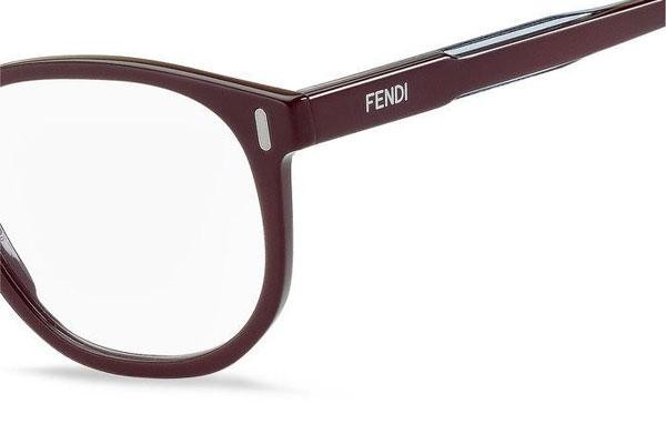 Brillen Fendi FFM0103 XAE Rund Rot