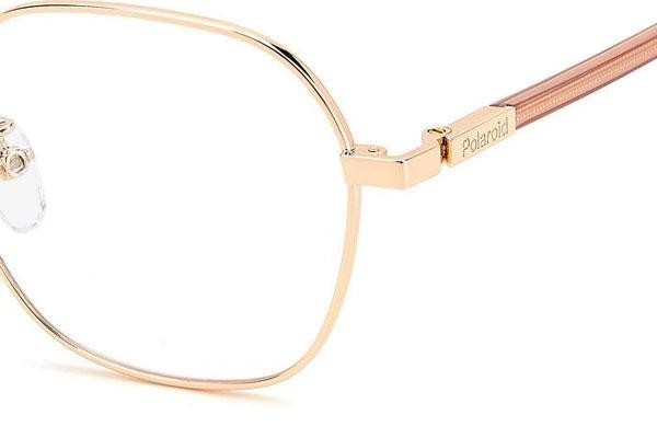 Glasses Polaroid PLDD474/G DDB Quadratisch Gold