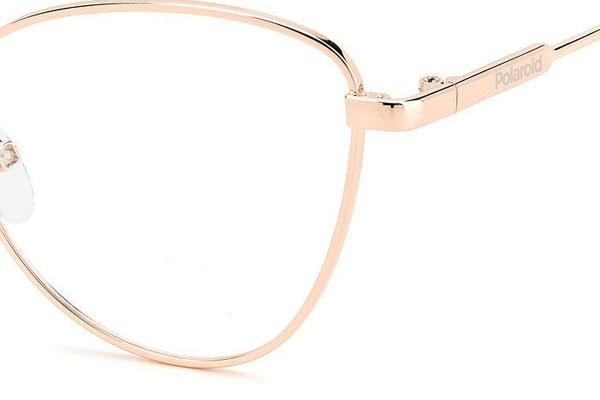 Glasses Polaroid PLDD464 DDB Cat Eye Gold