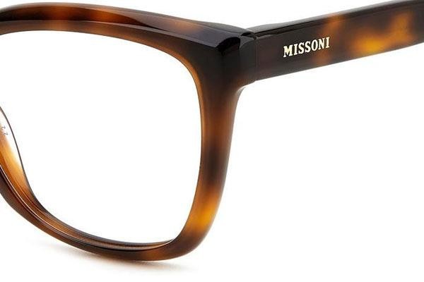 Glasses Missoni MIS0116 05L Quadratisch Havanna