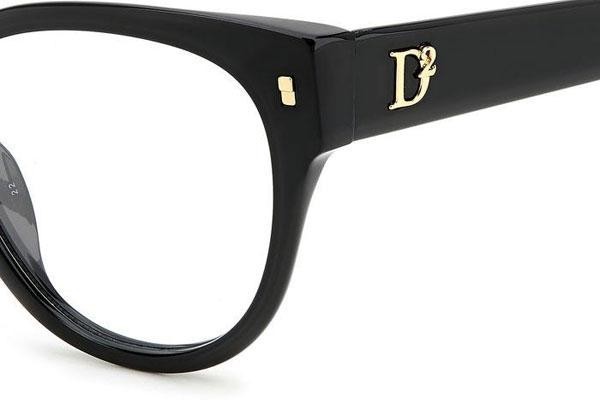 Brillen Dsquared2 D20069 807 Cat Eye Schwarz