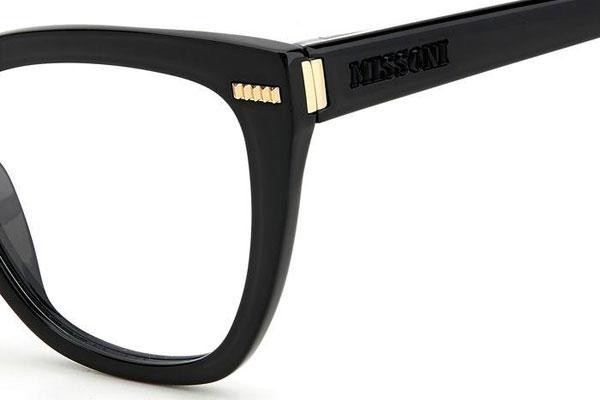 Glasses Missoni MIS0072 807 Cat Eye Schwarz