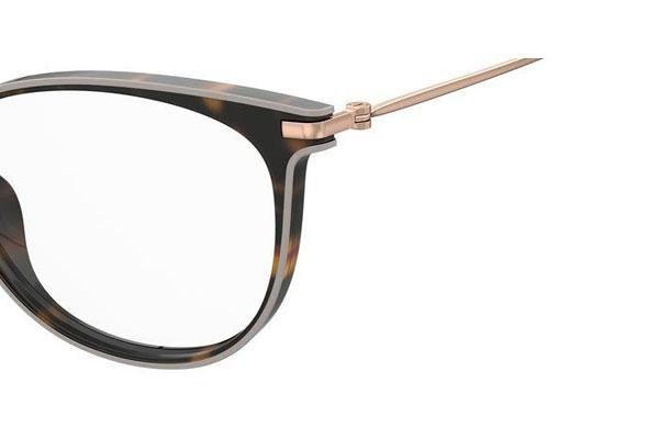 Glasses Polaroid PLDD415 086 Cat Eye Havanna