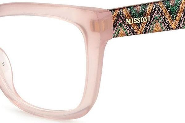 Glasses Missoni MIS0081 FWM Quadratisch Rosa