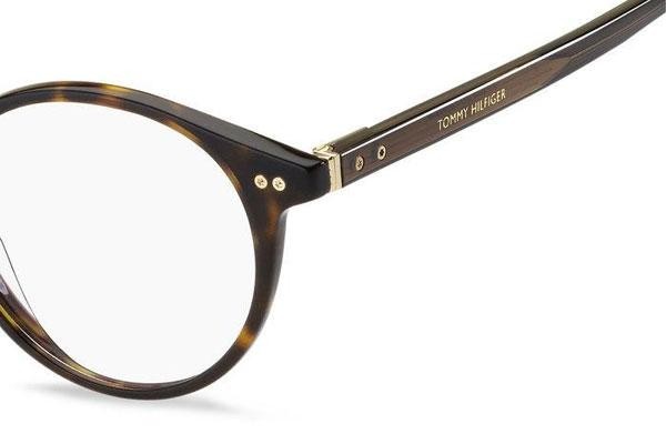 Glasses Tommy Hilfiger TH1813 086 Rund Havanna