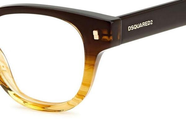 Brillen Dsquared2 D20057 EX4 Rund Braun