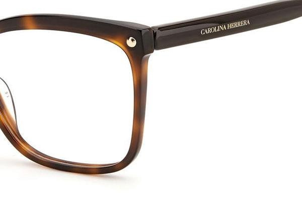 Brillen Carolina Herrera CH0012 05L Quadratisch Havanna