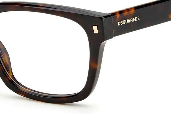 Brillen Dsquared2 D20021 086 Quadratisch Havanna