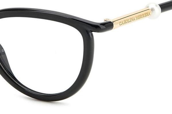 Brillen Carolina Herrera HER0079 807 Cat Eye Schwarz