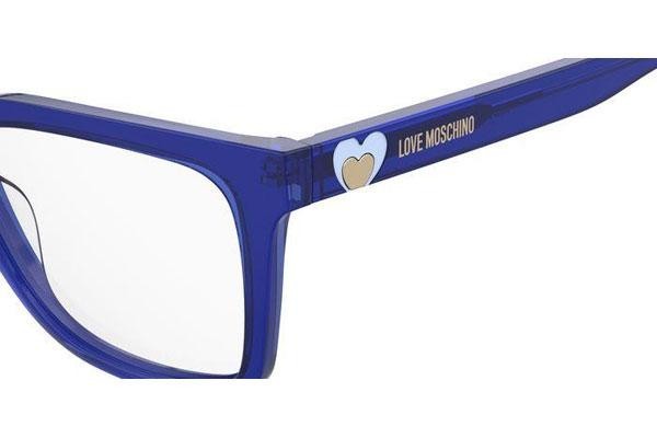 Glasses Love Moschino MOL603 PJP Rechteck Blau