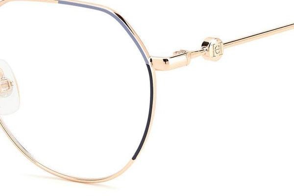 Glasses Carolina Herrera CH0059 LKS Groß Gold