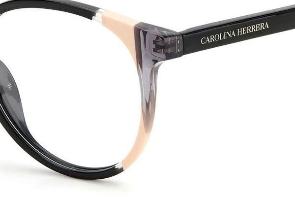 Glasses Carolina Herrera CH0067 KDX Rund Schwarz