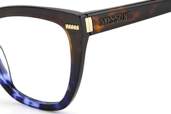 Brillen Missoni MIS0072 I2G Cat Eye Havanna