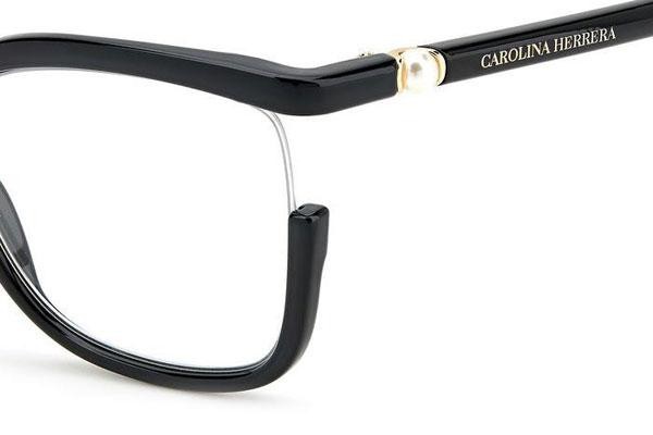 Glasses Carolina Herrera CH0004 807 Quadratisch Schwarz