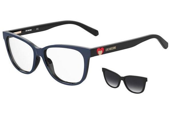 Glasses Love Moschino MOL052/CS 807/9O Cat Eye Schwarz