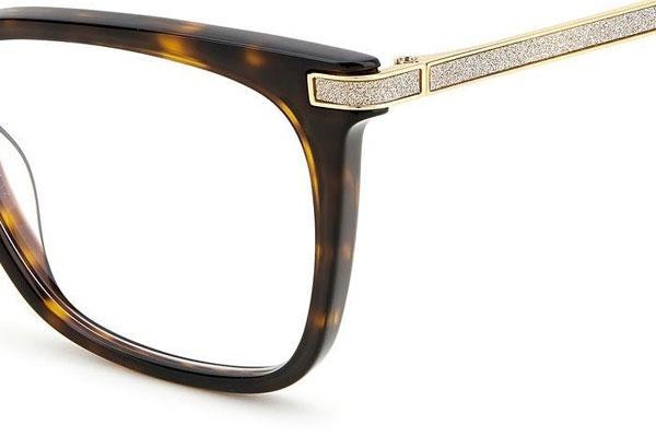 Glasses Jimmy Choo JC353 086 Rechteck Havanna