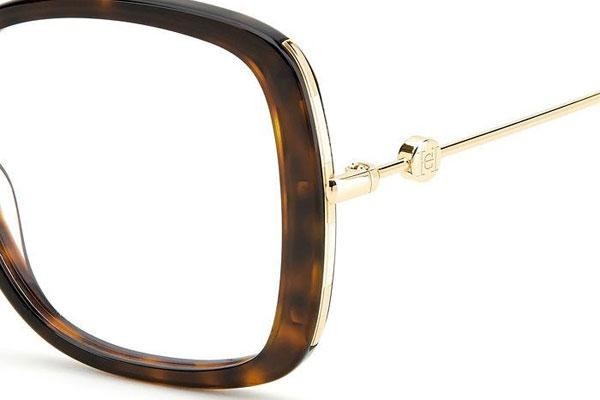 Glasses Carolina Herrera CH0022 086 Quadratisch Havanna