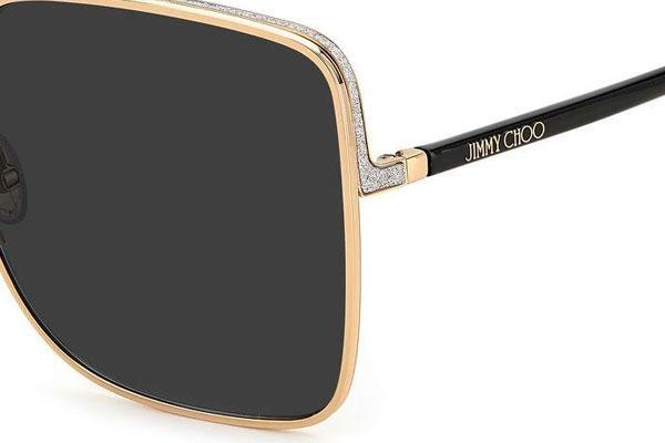 Sonnenbrille Jimmy Choo ALIANA/S RHL/IR Groß Gold