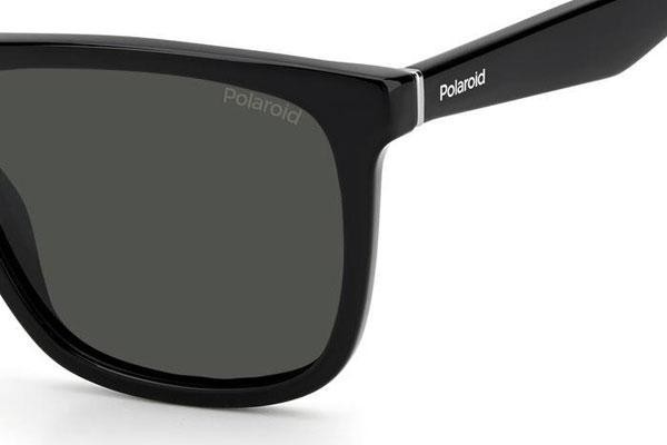 Sunglasses Polaroid PLD2102/S/X 807/M9 Polarized Quadratisch Schwarz