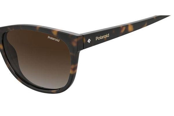 Sonnenbrille Polaroid PLD4099/S 086/LA Polarized Rechteck Havanna