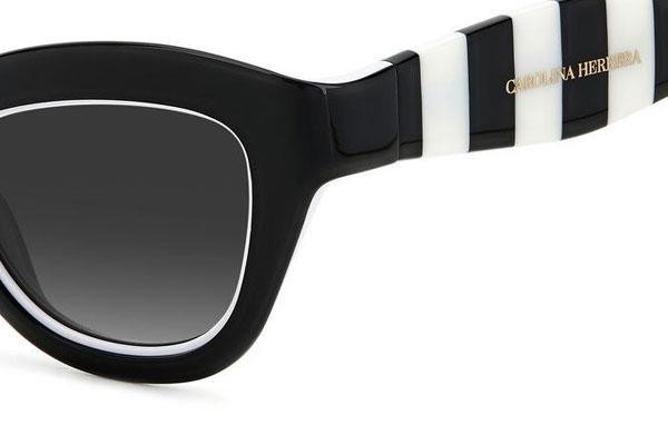 Sonnenbrille Carolina Herrera HER0086/S 80S/9O Cat Eye Schwarz