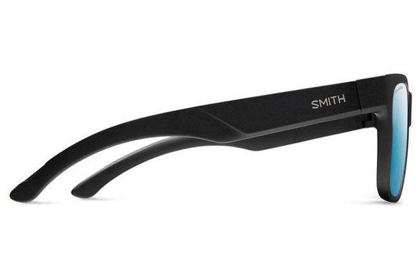 Sunglasses Smith LOWDOWN2 003/QG Polarized Quadratisch Schwarz