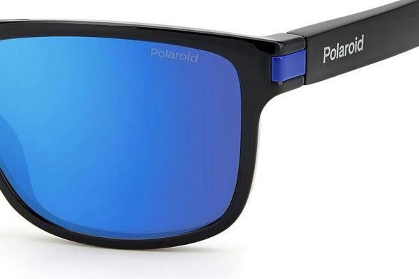 Sunglasses Polaroid PLD2123/S D51/5X Polarized Quadratisch Schwarz