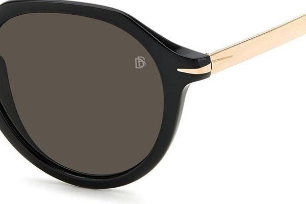 Sonnenbrille David Beckham DB1098/S 2M2/IR Rund Schwarz