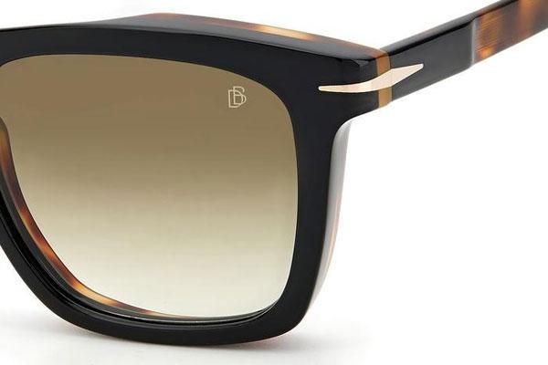 Sonnenbrille David Beckham DB7000/S XWY/9K Quadratisch Schwarz