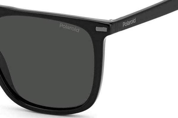 Sunglasses Polaroid PLD4123/S 807/M9 Polarized Quadratisch Schwarz