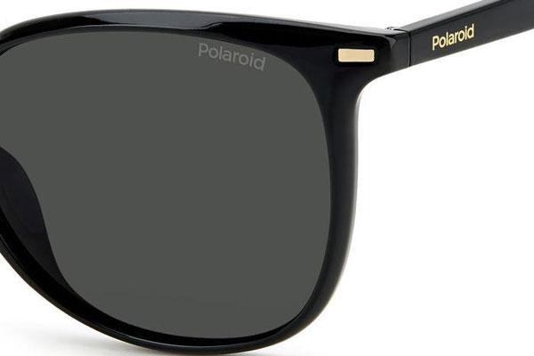 Sonnenbrille Polaroid PLD4125/G/S 807/M9 Polarized Quadratisch Schwarz