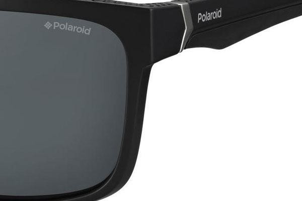 Sonnenbrille Polaroid Sport PLD7014/S 807/M9 Polarized Quadratisch Schwarz