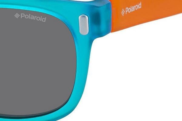 Sonnenbrille Polaroid Junior P0115 89T/Y2 Polarized Quadratisch Blau