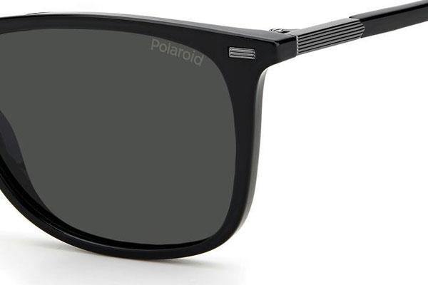 Sunglasses Polaroid PLD2109/S 807/M9 Polarized Quadratisch Schwarz