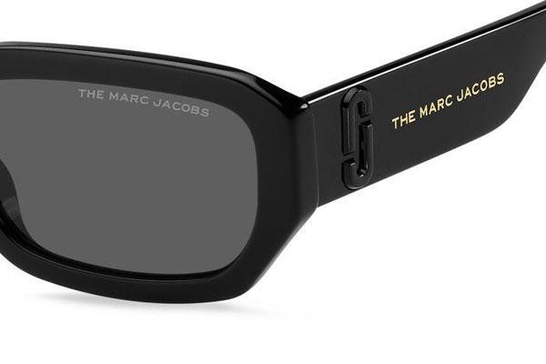 Sonnenbrille Marc Jacobs MARC614/S 807/IR Rechteck Schwarz