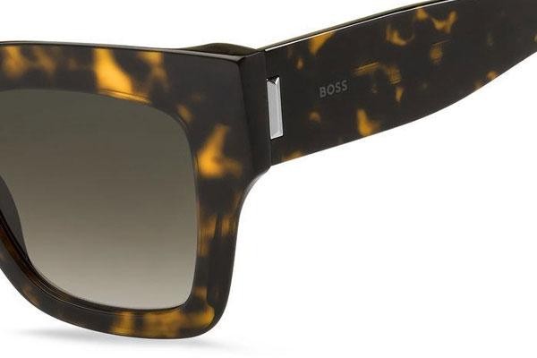 Sonnenbrille BOSS BOSS1386/S 086/HA Quadratisch Havanna