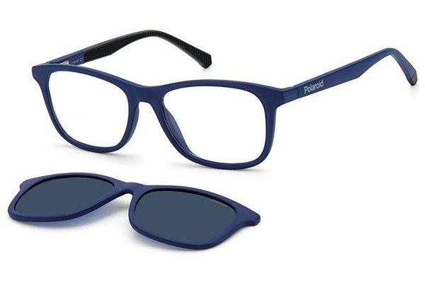 Brillen Polaroid Junior PLD8045/CS FLL/C3 Polarized Rechteck Blau