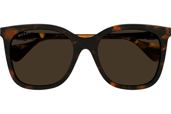 Sonnenbrille Gucci GG1071S 002 Quadratisch Havanna