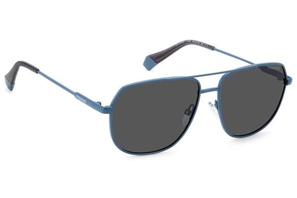 Sonnenbrille Polaroid PLD6195/S/X FLL/M9 Polarized Pilot Blau