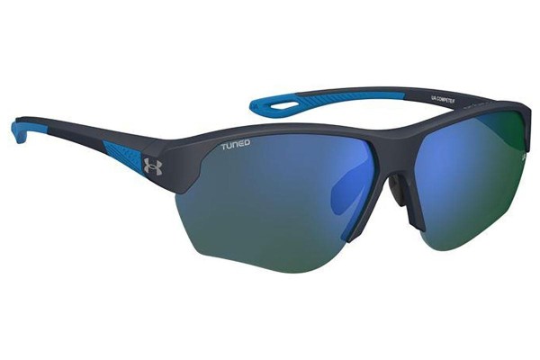 Sunglasses Under Armour UACOMPETE/F 09V/V8 Rechteck Grau