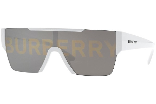 Sonnenbrille Burberry BE4291 3007/H Flat Top Weiß