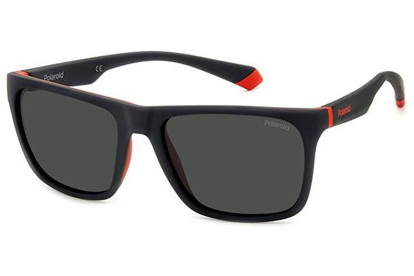 Sonnenbrille Polaroid PLD2141/S BLX/M9 Polarized Quadratisch Schwarz