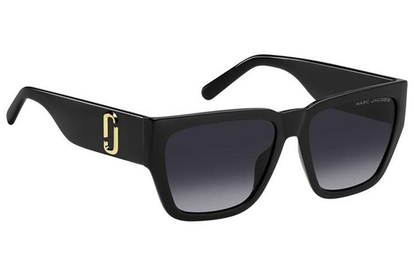 Sonnenbrille Marc Jacobs MARC646/S 08A/WJ Polarized Quadratisch Schwarz