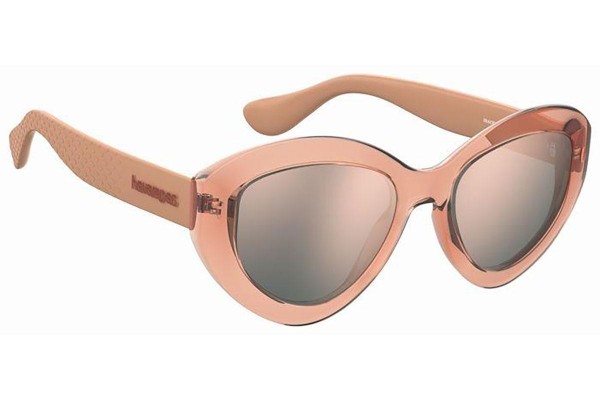 Sunglasses Havaianas IRACEMA 9R6/0J Cat Eye Beige