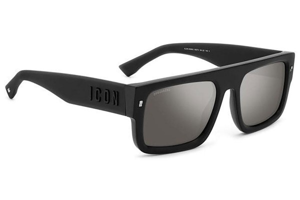 Sonnenbrille Dsquared2 ICON0008/S 003/T4 Quadratisch Schwarz