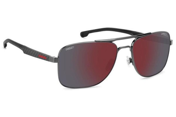 Sonnenbrille Carrera Ducati CARDUC022/S V81/H4 Pilot Silber