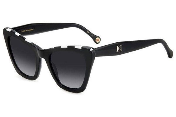 Sonnenbrille Carolina Herrera HER0129/S 80S/9O Cat Eye Schwarz