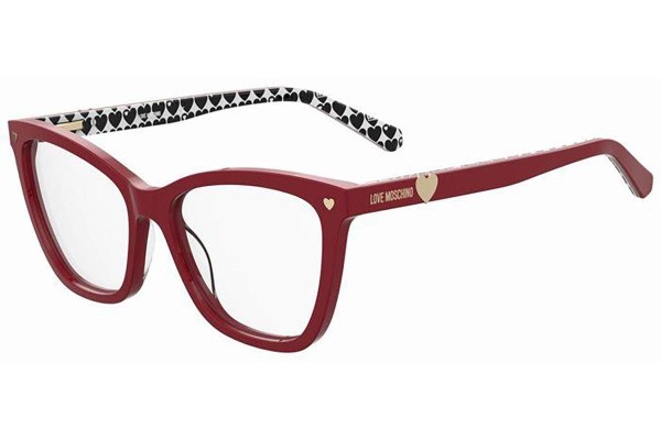 Brillen Love Moschino MOL593 C9A Cat Eye Rot