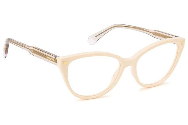 Glasses Polaroid PLDD493 SZJ Cat Eye Beige