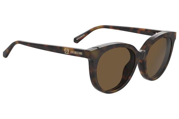 Glasses Love Moschino MOL058/CS 05L/70 Rund Havanna